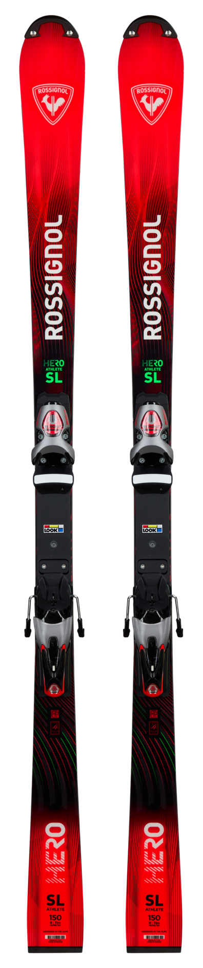 2027 Rossignol Hero Athlete SL 150cm skis with SPX 12 Rockerace binding
