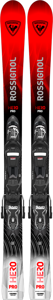 2027 Rossignol Hero Junior Multi-Event race skis with Team 4 binding