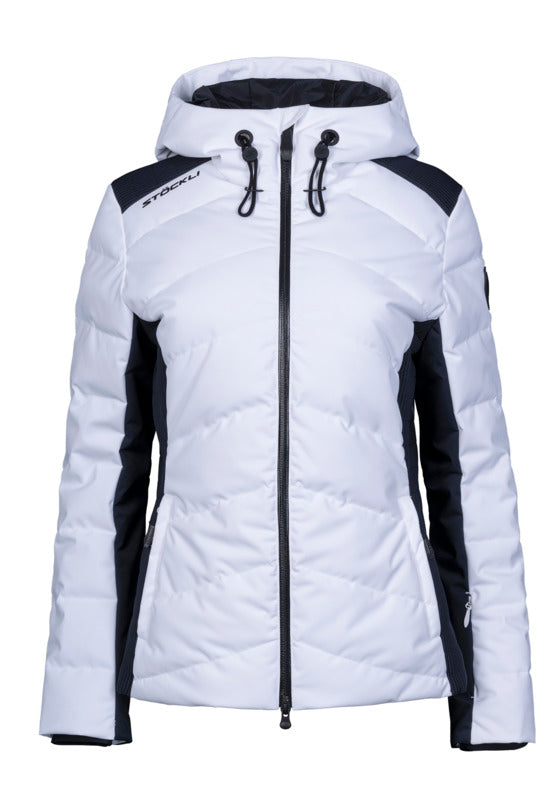 Stockli Style women's jacket, women's ski jacket, Stockli ski gear, ski clothing for women, ski shop West Vancouver, Swiss Sports Haus, Stockli Style women's jacket West Vancouver, warm ski jacket, women's skiing clothing, women's ski gear store, ski equipment store West Vancouver.