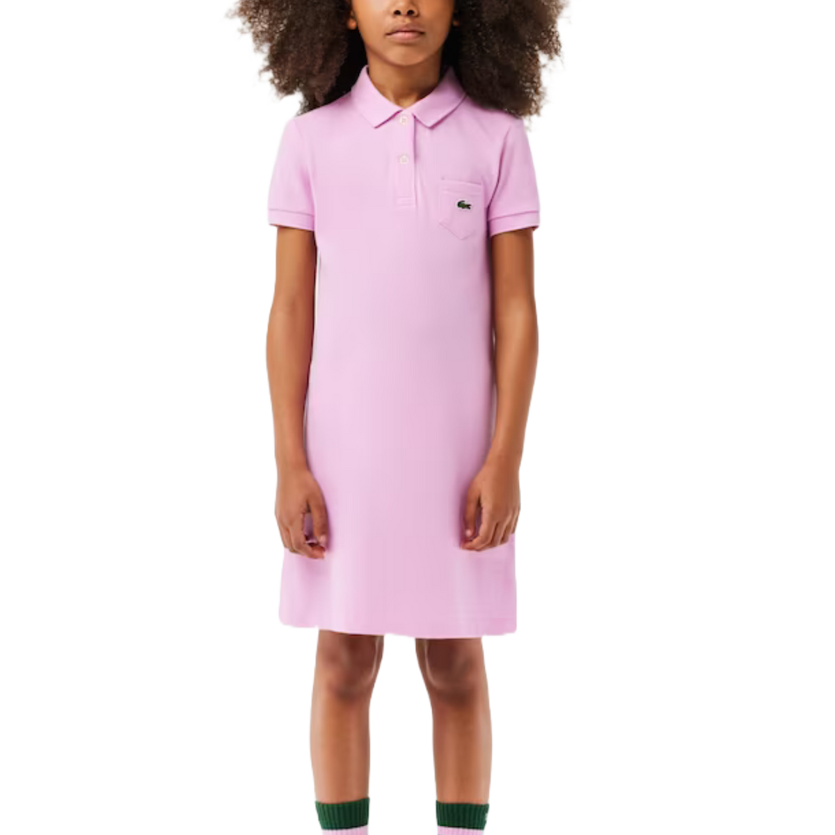 LACOSTE GIRLS COTTON POLO DRESS – SWISS SPORT HAUS