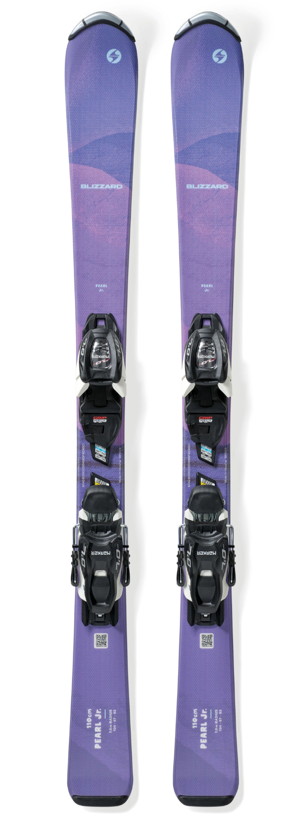 Blizzard Pearl JR skis with FDT 4.5 bindings 2026