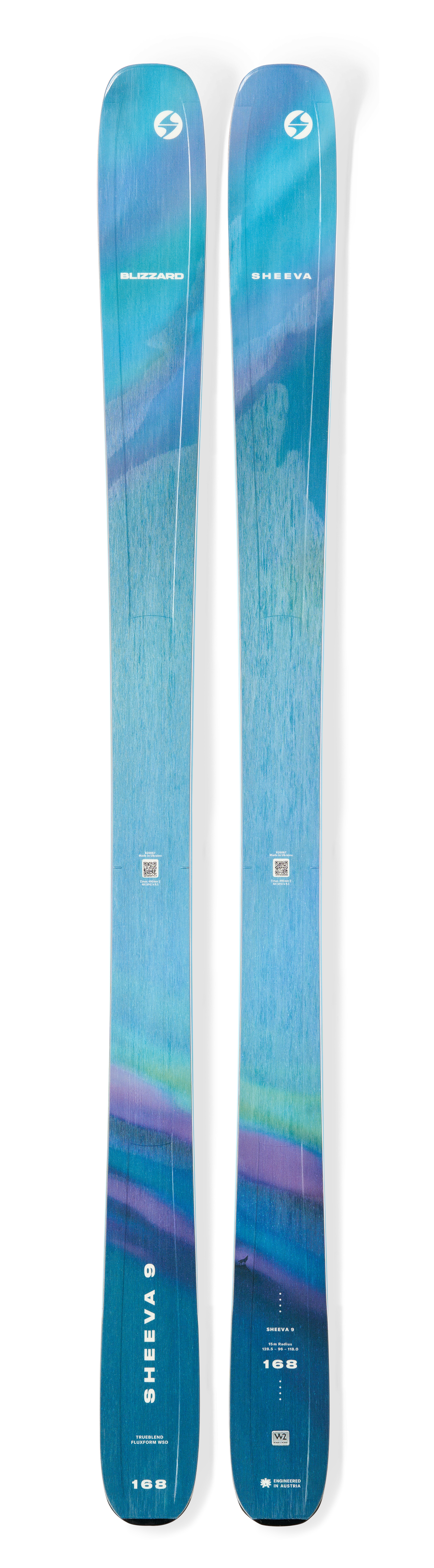 Blizzard Sheeva 9 women's all-mountain freeride skis 2026