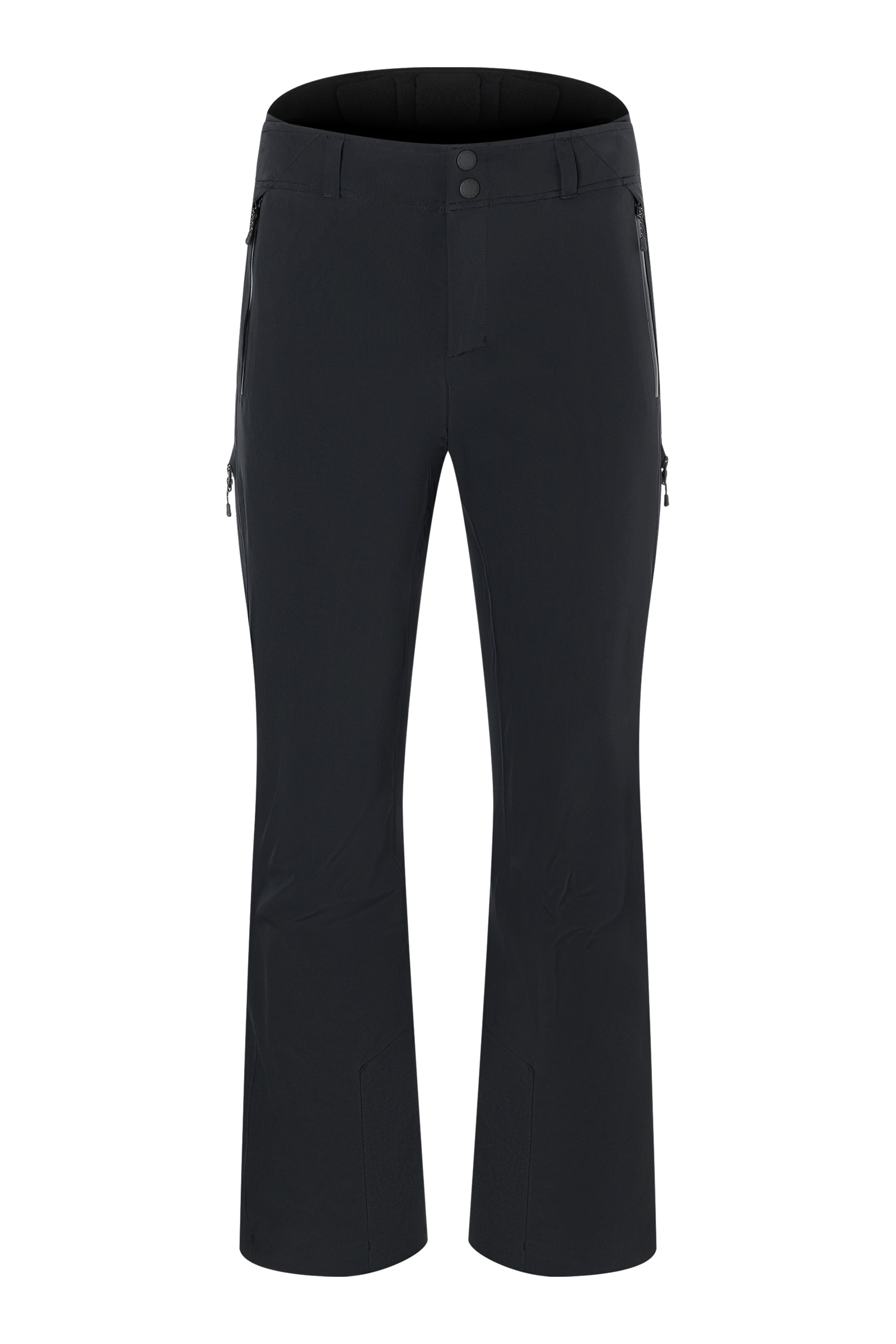 A pair of black Bogner Fire + Ice Nic-T Ski Pants that feature 20K waterproofing and 20K breathability, a premium 4-way stretch technical fabric, and a sleek silhouette.
