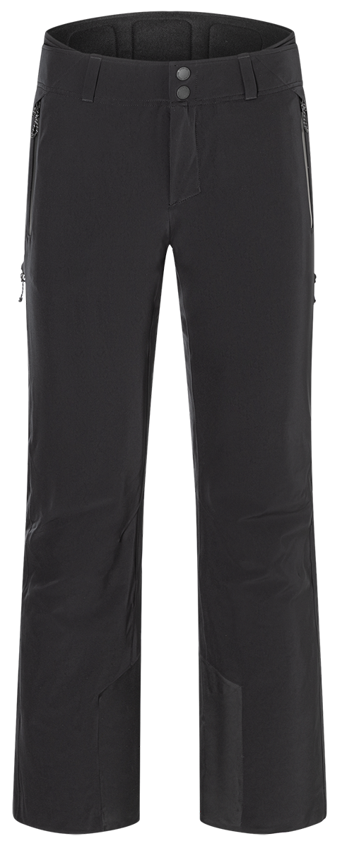 Bogner FIRE + ICE Men's Nic-T ski pants with 4-way stretch fabric, 20K waterproofing, insulation and reinforced boot guards.