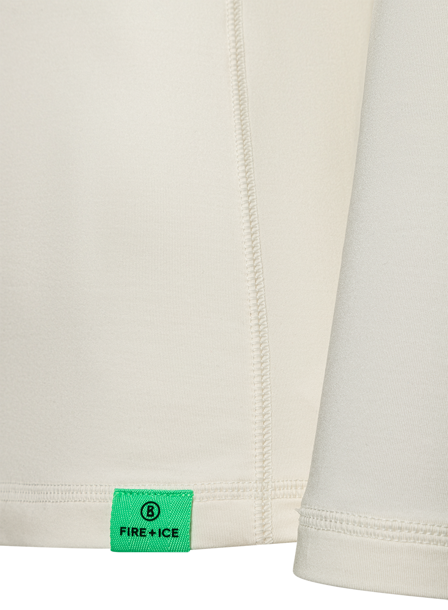 Bogner FIRE + ICE Women's Margo2 Technical T-Neck with quick-drying power-stretch fabric, brushed interior and short B-zip.