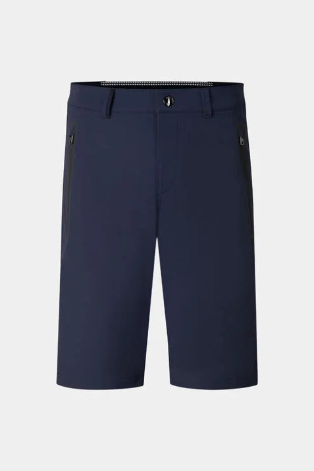 Bogner Men's Warin functional golf shorts with breathable stretch performance fabric and athletic fit for golf and everyday wear