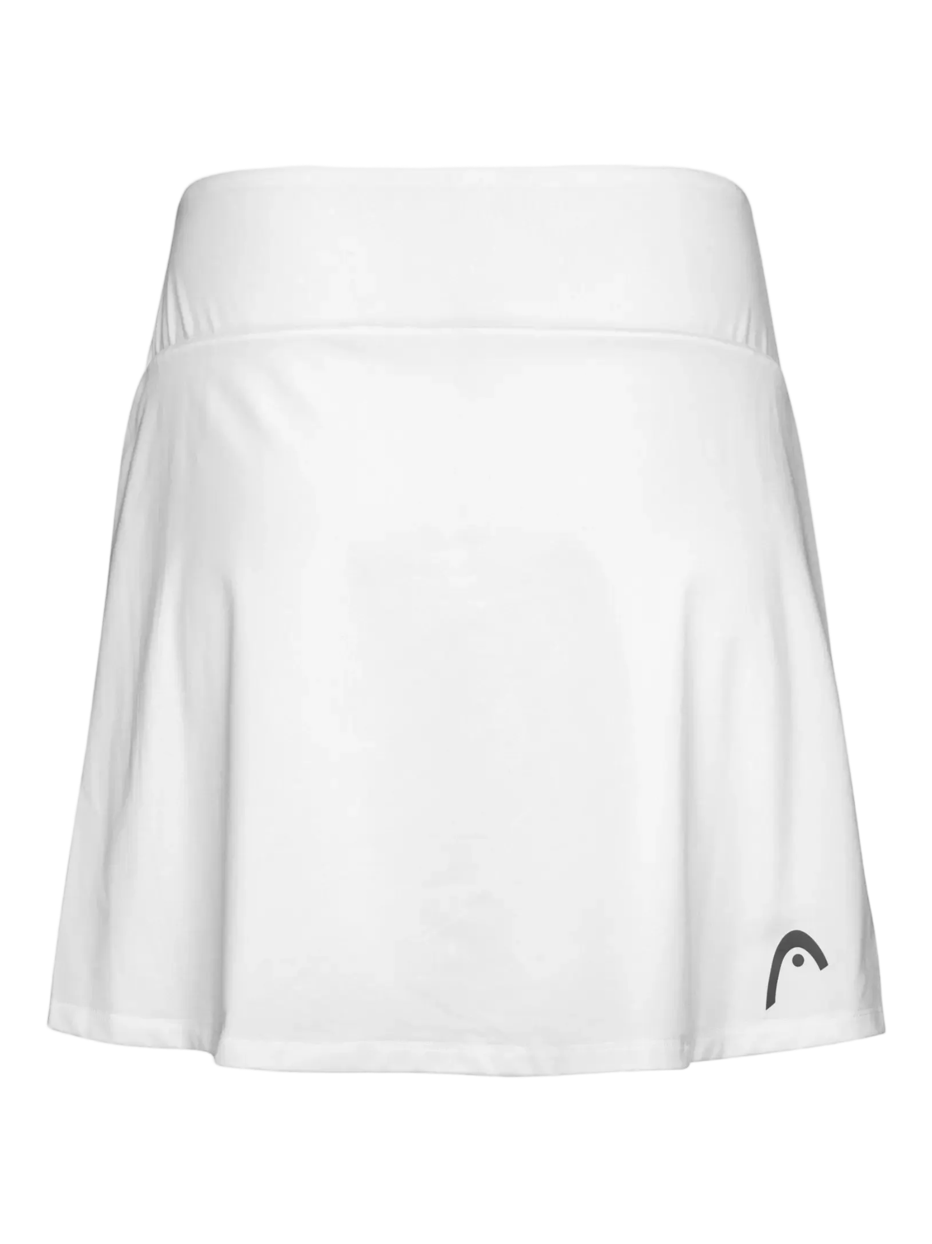 HEAD Women's Club Basic Long Tennis Skort featuring lightweight performance fabric, built-in shorts, extended coverage, and athletic styling.