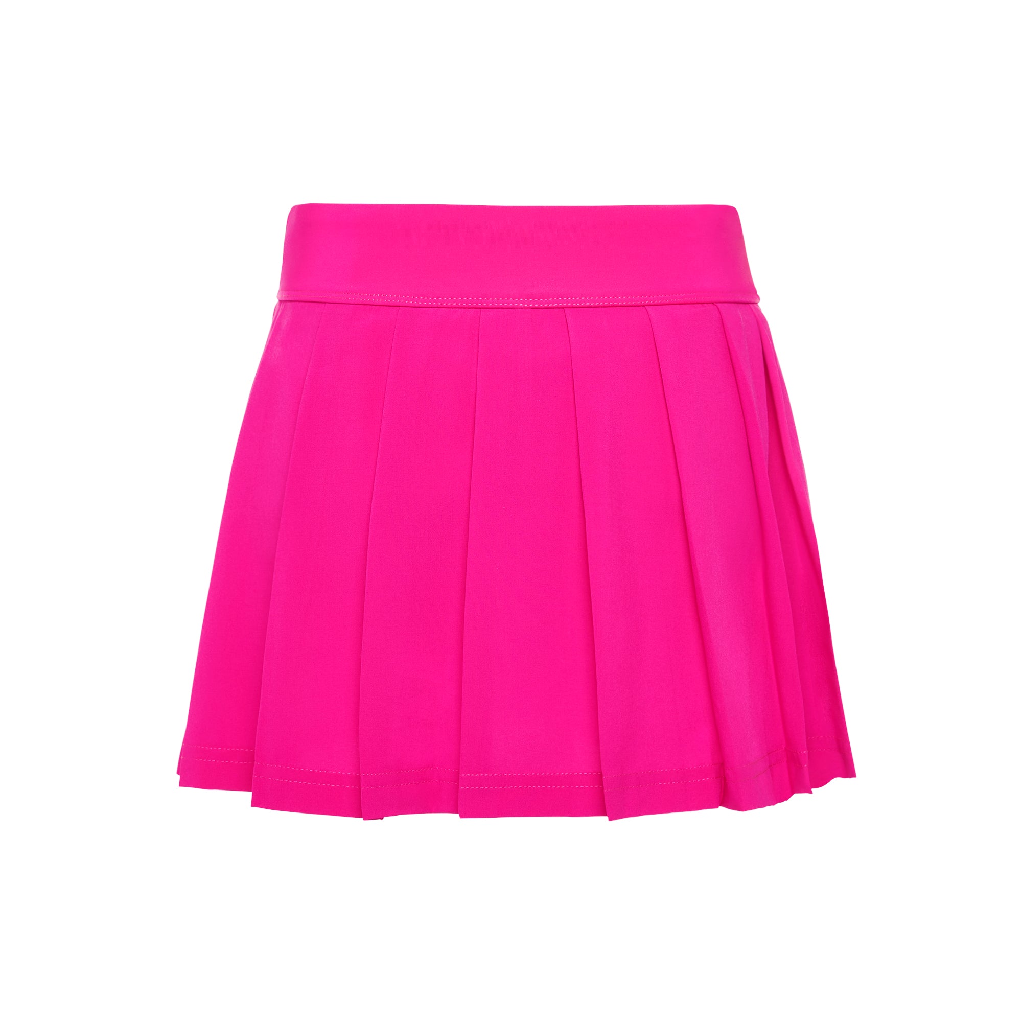 FILA Girls' Pleated Skort featuring lightweight performance fabric, built-in shorts, classic pleats, and an athletic fit.