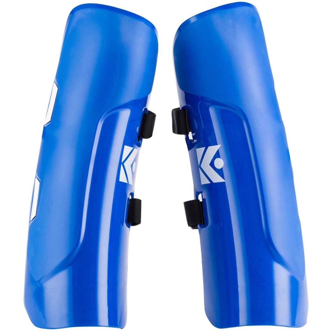 Kerma Leg Protection JR shin guards featuring lightweight high-impact construction, adjustable straps, and junior race protection for alpine slalom skiing.