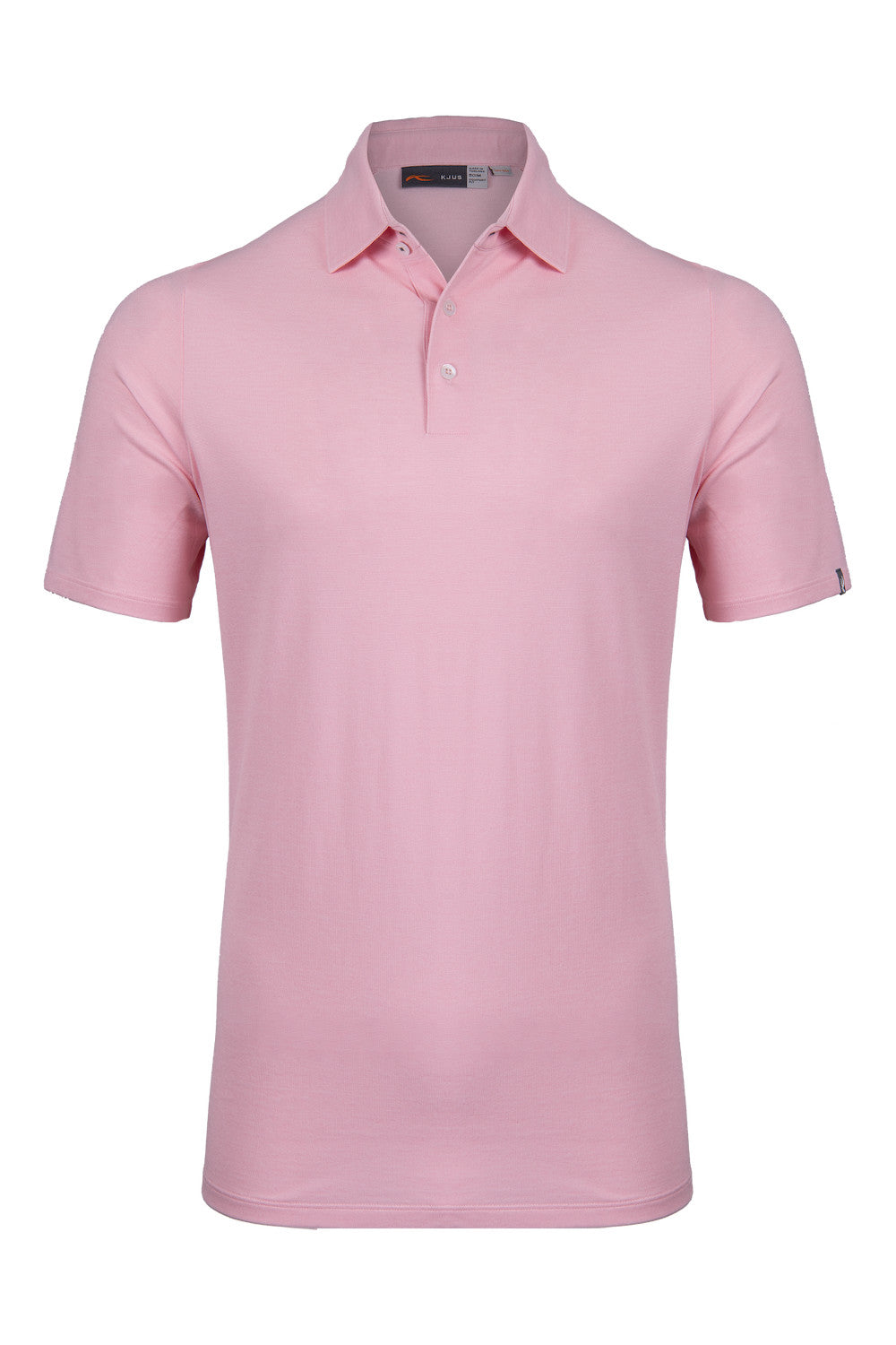 KJUS Men's Sunder golf polo with breathable four-way stretch performance fabric and athletic fit for golf and everyday wear