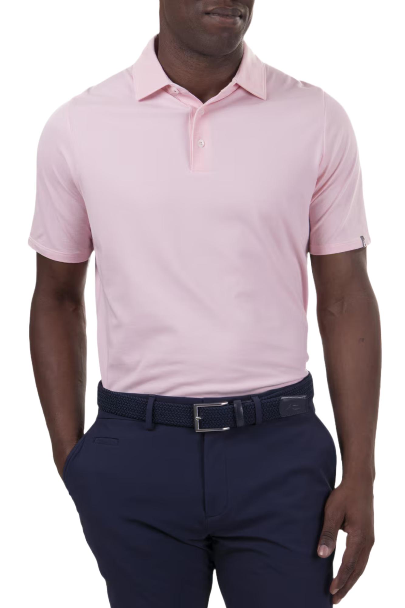 KJUS Men's Sunder golf polo with breathable four-way stretch performance fabric and athletic fit for golf and everyday wear
