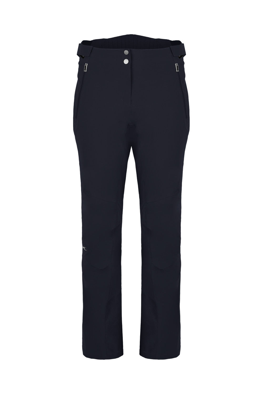 KJUS Women's Formula Ski Pants featuring waterproof construction, lightweight insulation, four-way stretch fabric, articulated knees, and a women's-specific performance fit.