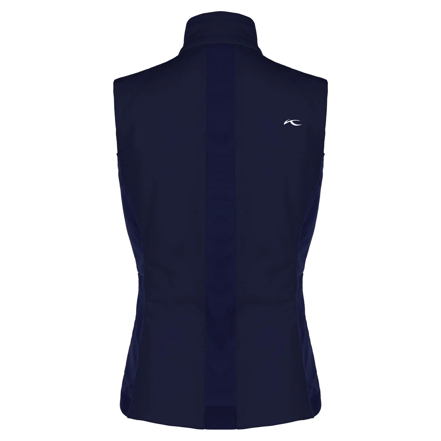 KJUS Women's Radiation Vest featuring lightweight synthetic insulation, stretch side panels, zippered pockets, and a women's-specific fit for skiing and winter layering.