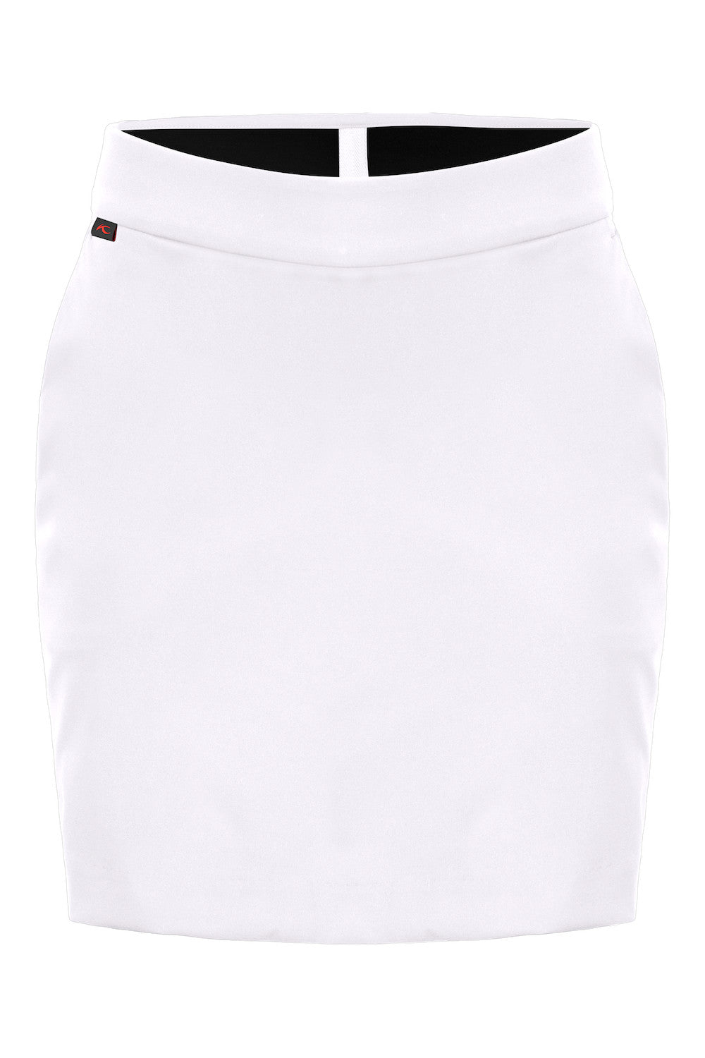 KJUS Women's Susi 16-inch golf skort with built-in shorts and four-way stretch performance fabric for golf and active wear