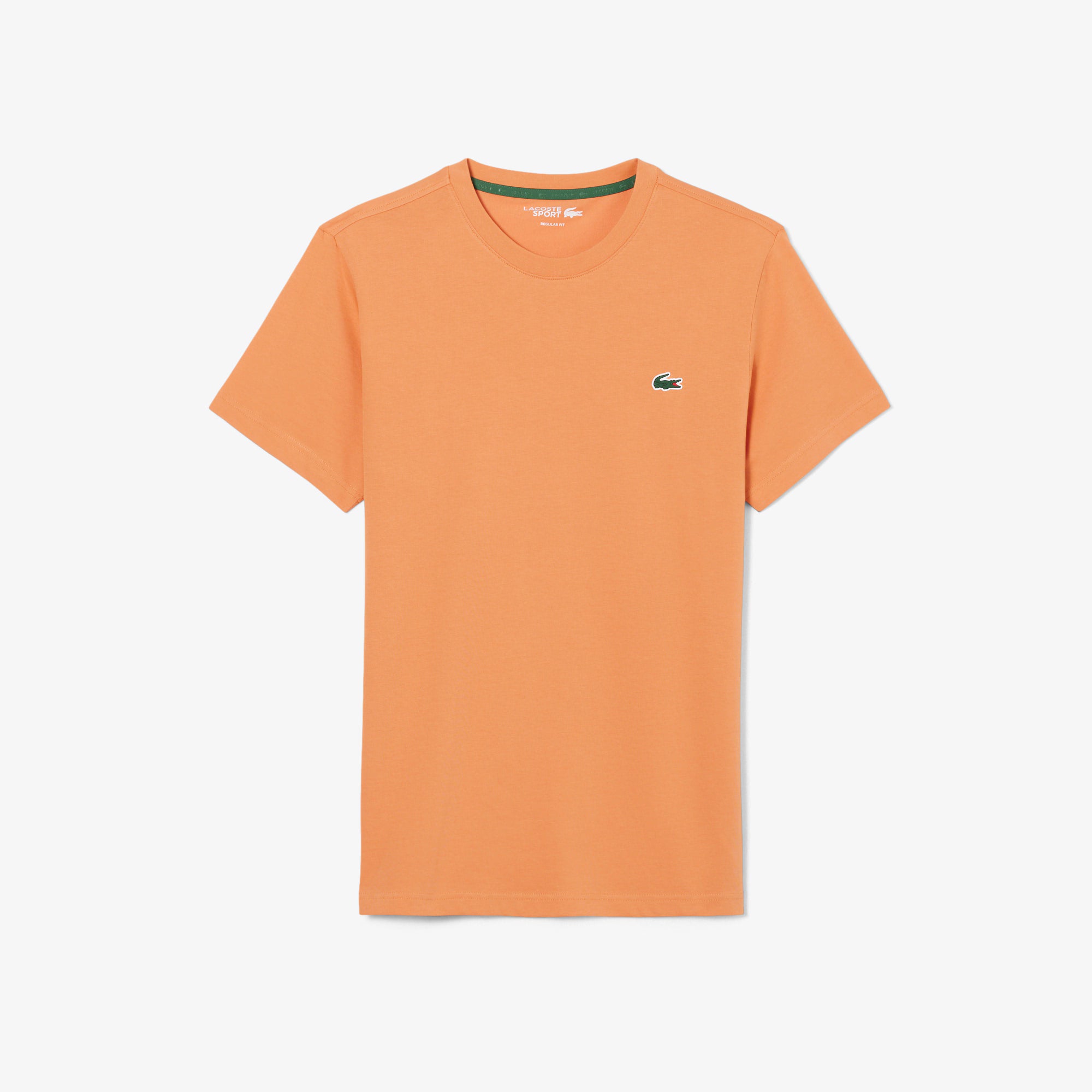 Lacoste Men's Ultra Dry Crocodile Graphic Tee featuring moisture-wicking performance fabric, bold crocodile graphics, and breathable comfort.