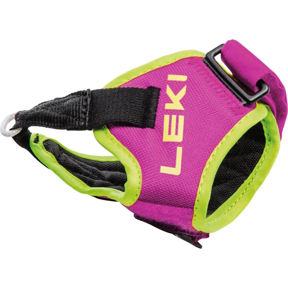 LEKI Trigger Frame Strap O/S replacement straps with adjustable One Size Fits All design for Trigger 3D and Trigger S alpine ski poles.