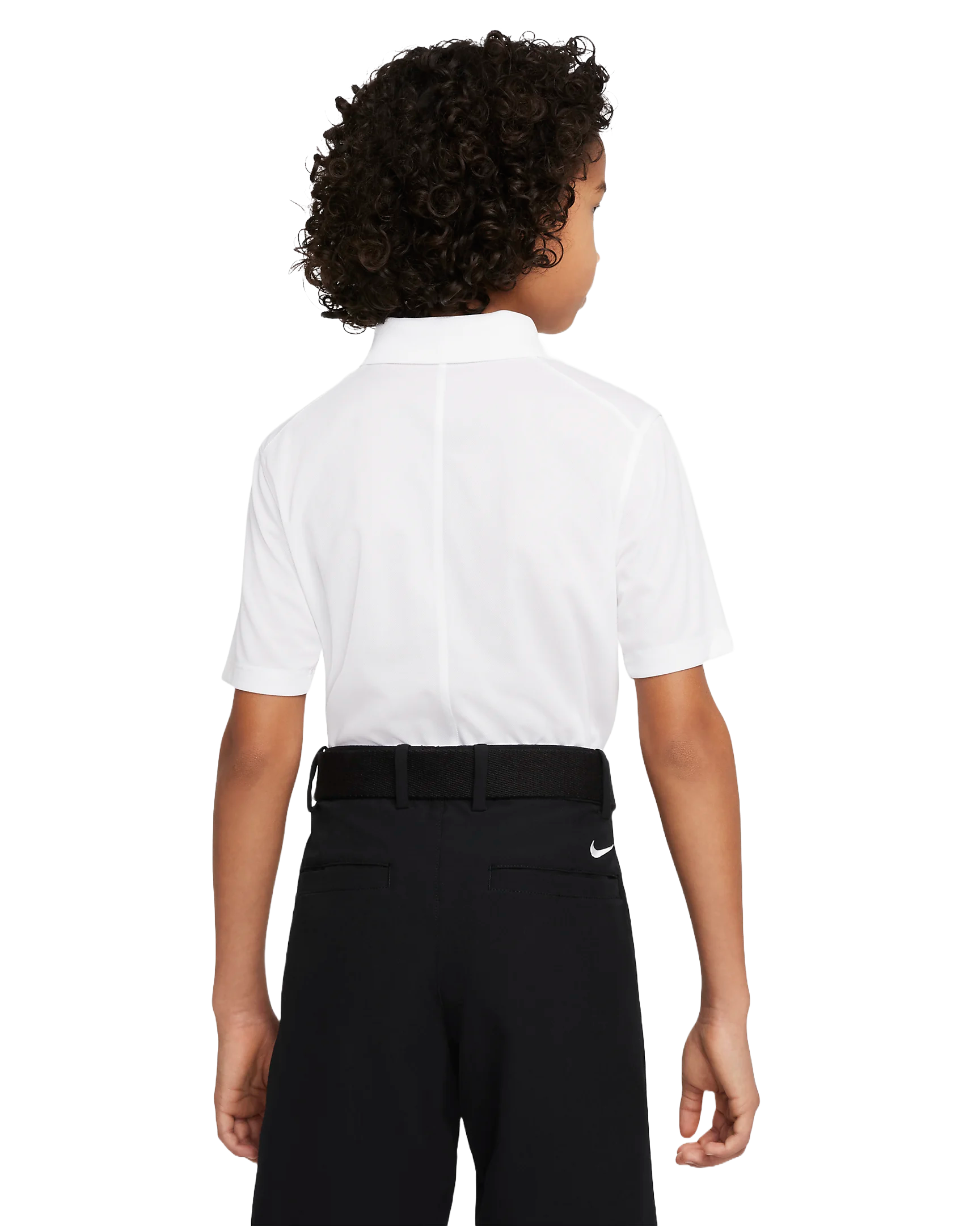 Nike Boys' Dri-FIT Victory Golf Polo featuring moisture-wicking technology, breathable fabric, and a comfortable athletic fit.