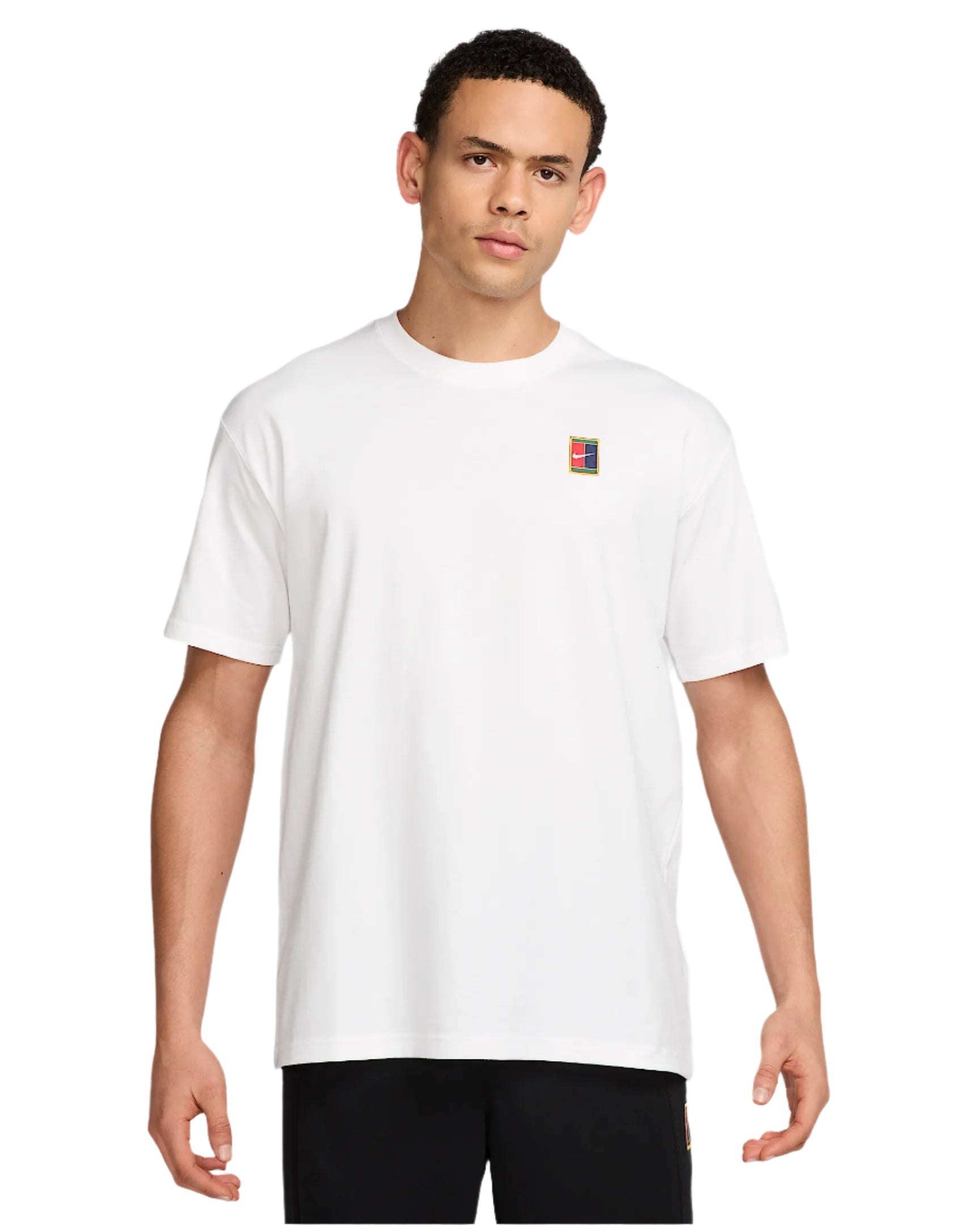 NikeCourt Men's Max90 Tennis T-Shirt featuring a relaxed fit, soft fabric construction, tennis-inspired design, and everyday athletic style.