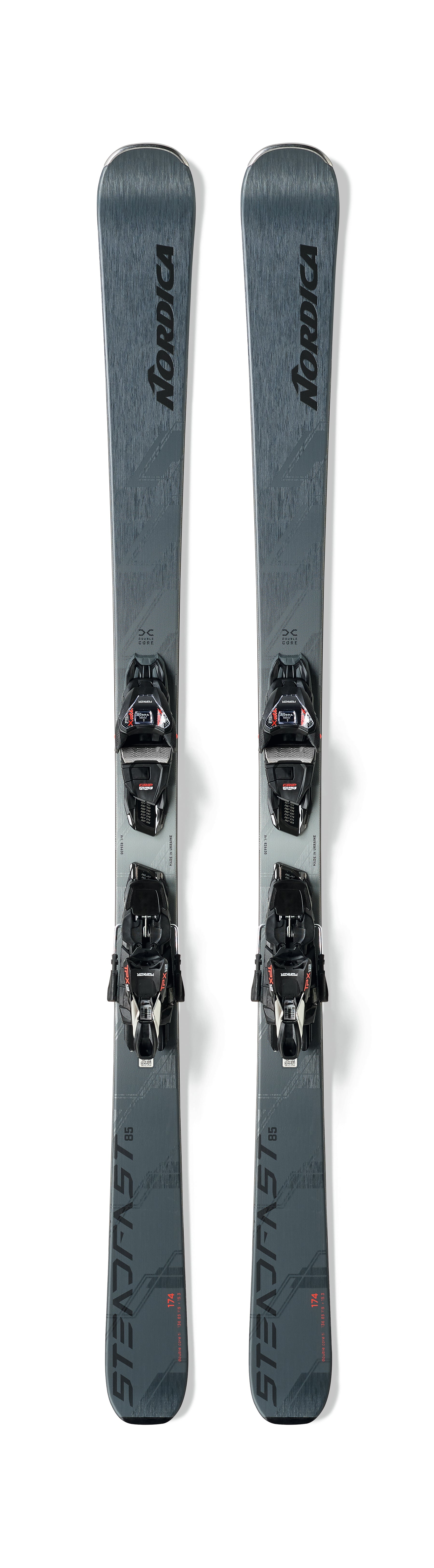 Nordica Steadfast 85 DC skis with Marker TPX 12 bindings 2026