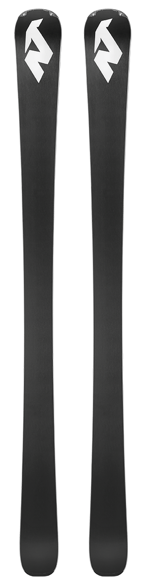 Nordica Wild Belle DC 84 Skis 2027 in Black and Blue with TP2 Light 11 FDT bindings and Double Core construction.