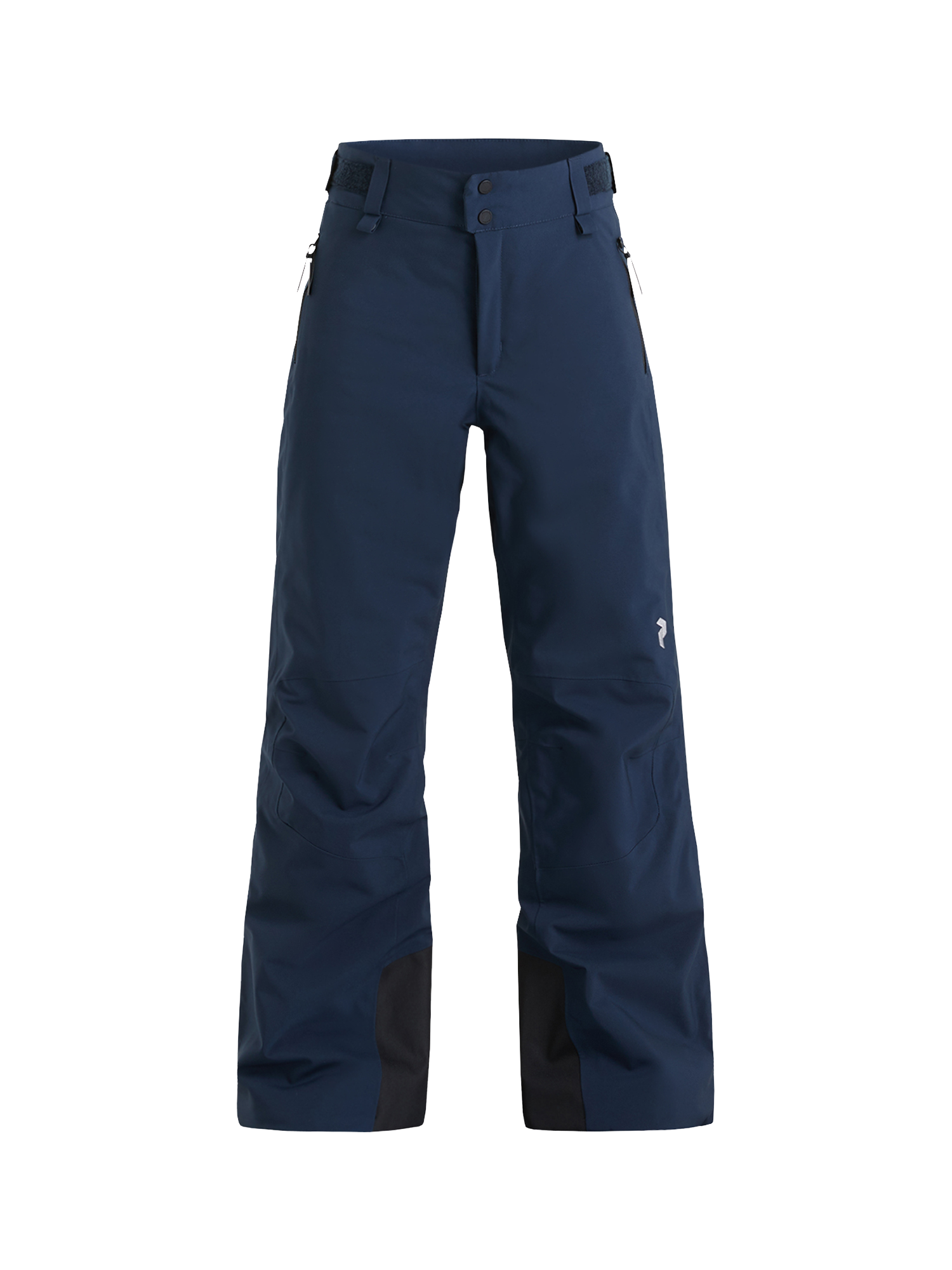 Peak Performance JR Maroon 2L Insulated Ski Pants featuring waterproof 2-layer construction, lightweight insulation, articulated knees, and a junior-specific fit.