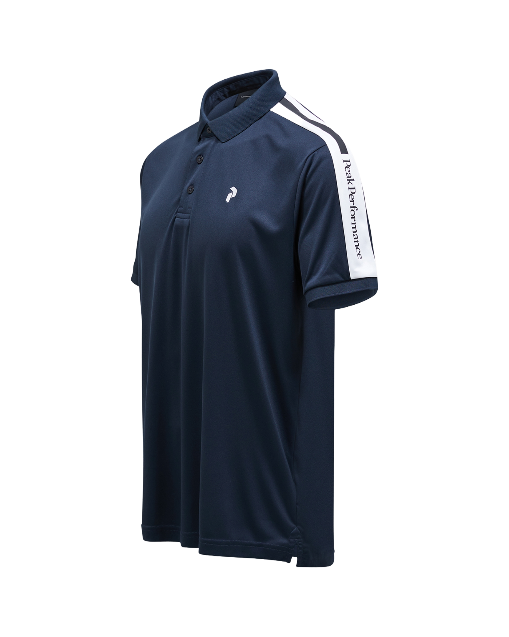 Peak Performance Men's Player Golf Polo featuring lightweight performance fabric, breathable comfort, and an athletic fit for golf.