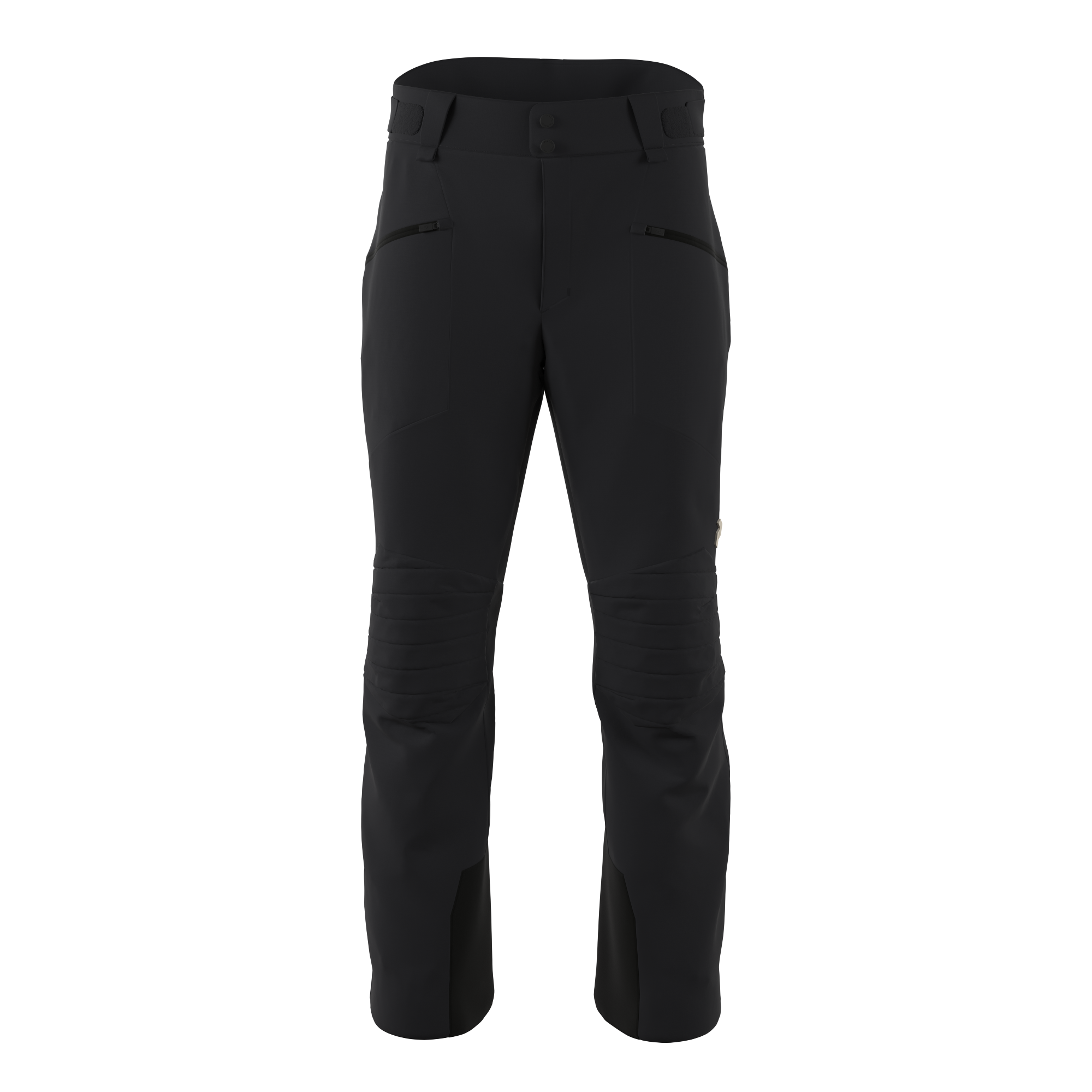Peak Performance Men's Scoot Insulated Ski Pants featuring waterproof construction, lightweight insulation, articulated knees, stretch fabric, and an athletic fit.
