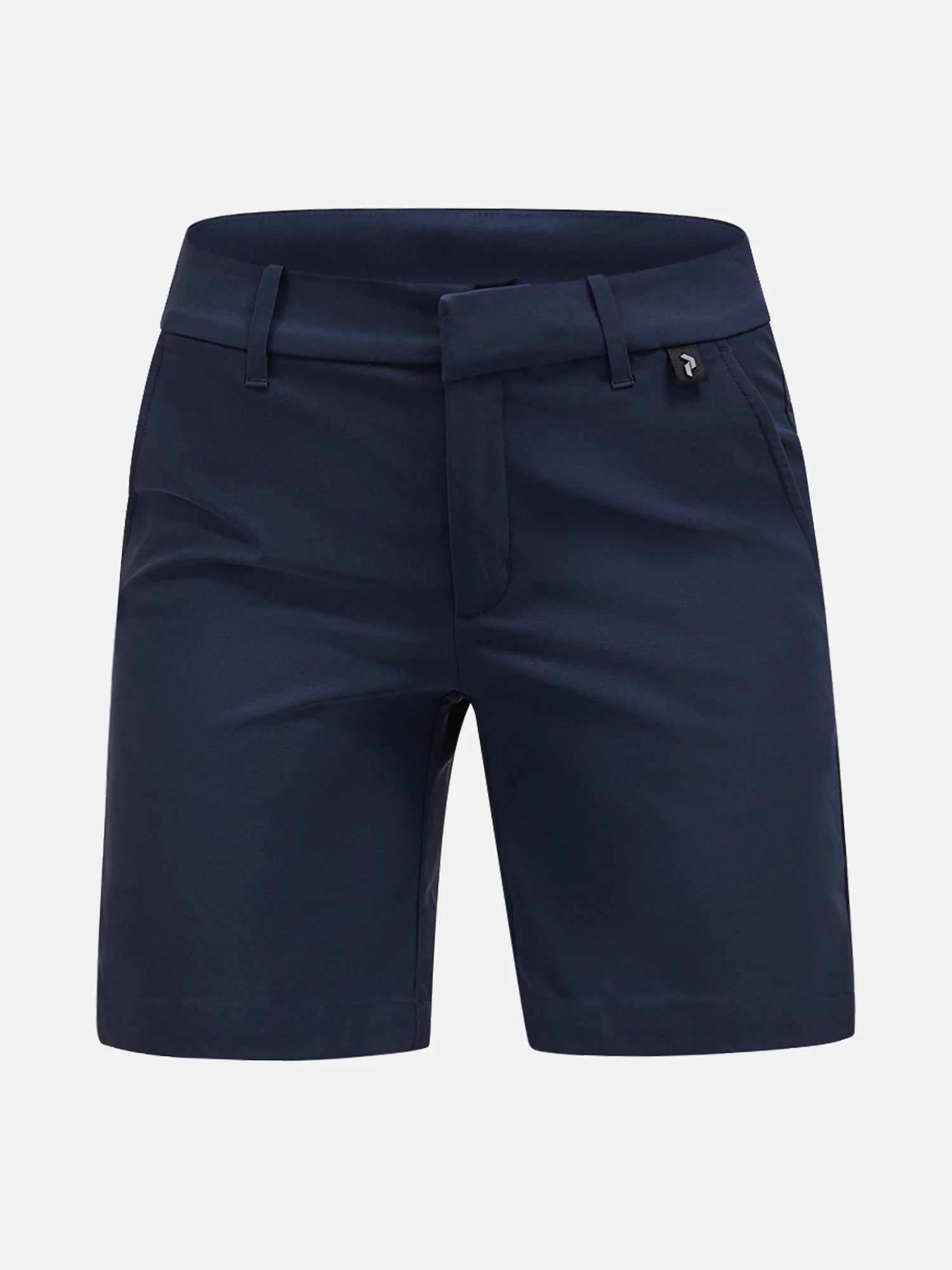 Peak Performance Women's Illusion Golf Shorts featuring lightweight stretch fabric, breathable comfort, and a streamlined athletic fit.
