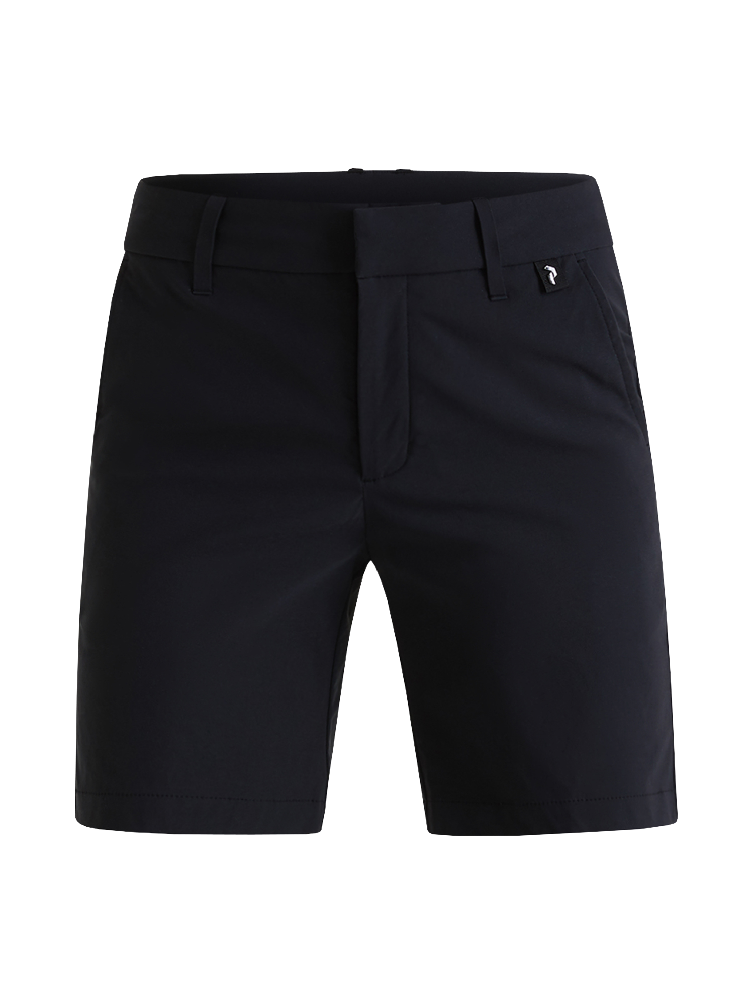 Peak Performance Women's Illusion Golf Shorts featuring lightweight stretch fabric, breathable comfort, and a streamlined athletic fit.