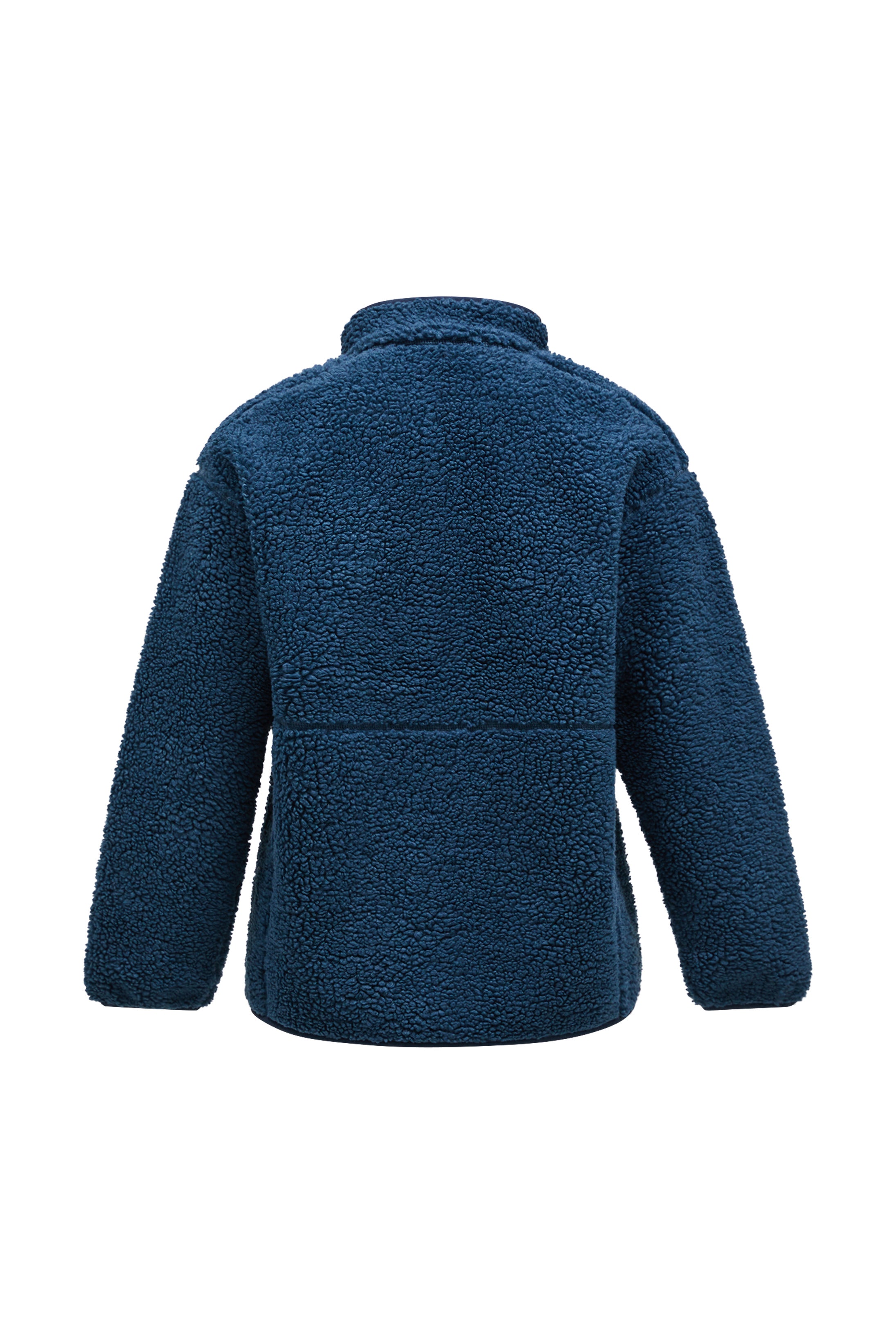 Peak Performance Women's Solid Pile Jacket featuring soft high-pile fleece, full-zip design, zippered pockets, and a women's-specific fit for winter adventures.
