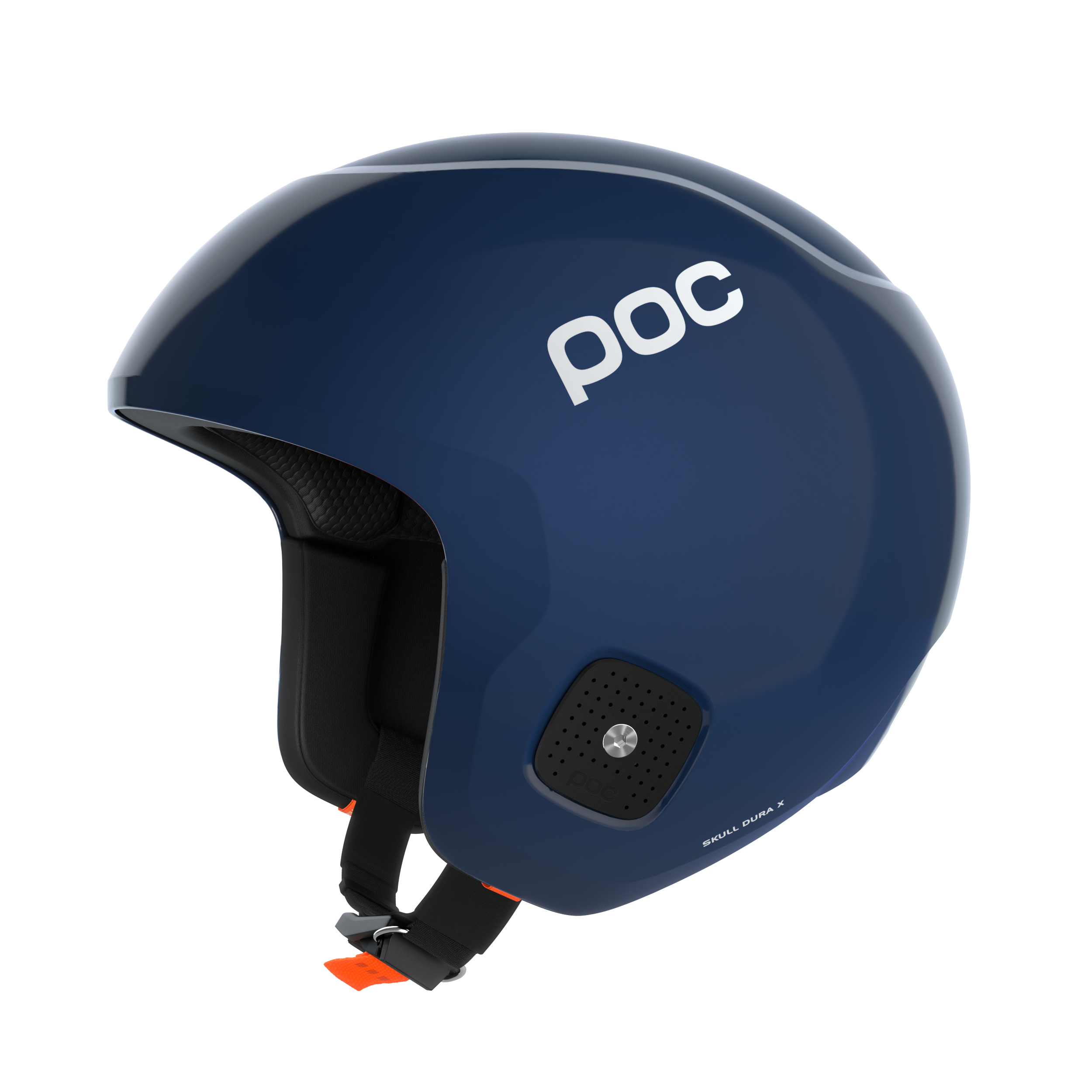 POC Dura X MIPS Race Helmet featuring Mips® Brain Protection System, durable ABS shell, Race Lock fit system, adjustable ventilation, and race-ready alpine protection.