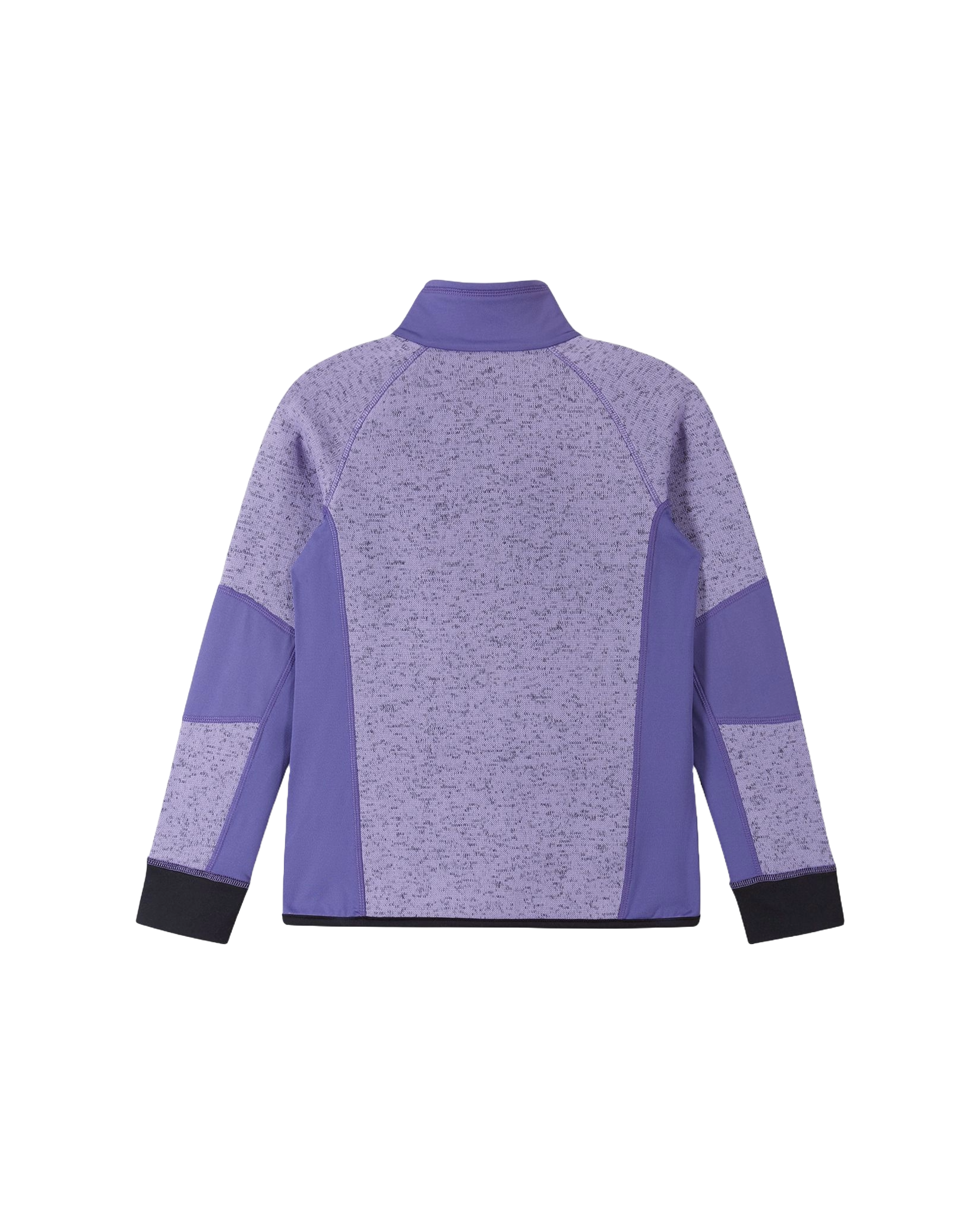 Reima JR Laskien Fleece Sweater featuring lightweight fleece, half-zip collar, breathable fabric, and a junior-specific fit for winter activities.