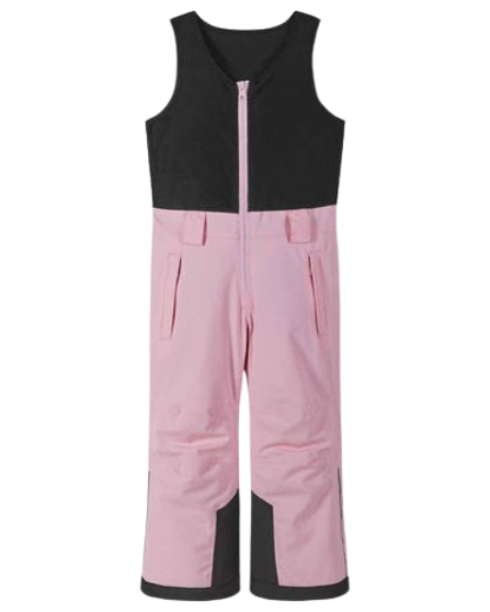 Reima JR Oryon Ski Pants featuring waterproof construction, lightweight insulation, reinforced knees and seat, snow gaiters, and a junior-specific fit for winter adventures.