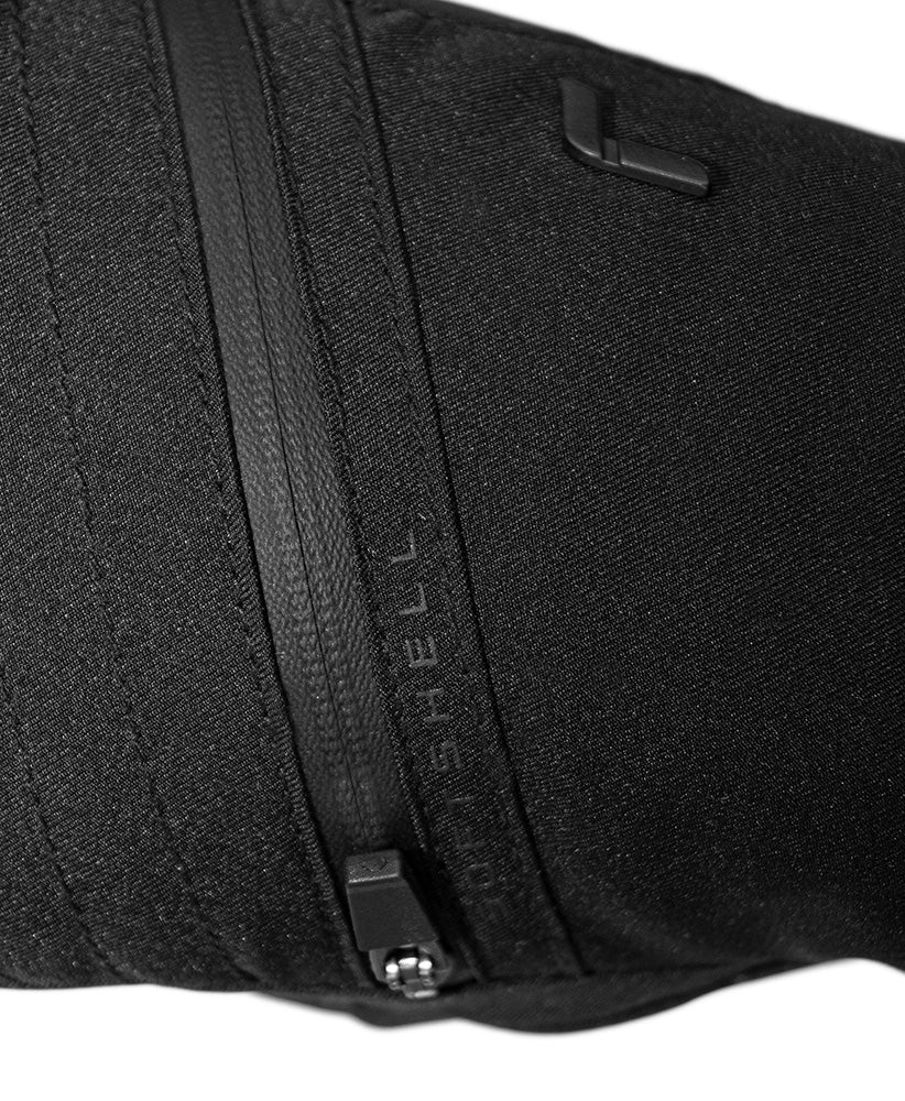 Reusch Demi R-TEX XT women's alpine ski mitten in Black with waterproof, windproof and breathable winter protection.