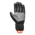 Reusch Worldcup Warrior R-TEX® XT Race Glove featuring a waterproof R-TEX® XT membrane, goatskin leather palm, reinforced knuckle protection, and race-ready performance.