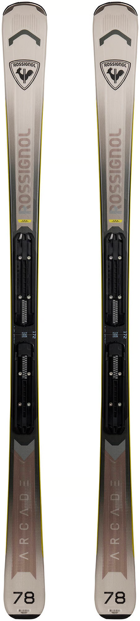 Rossignol Arcade 78 skis with Xpress 10 bindings 2026