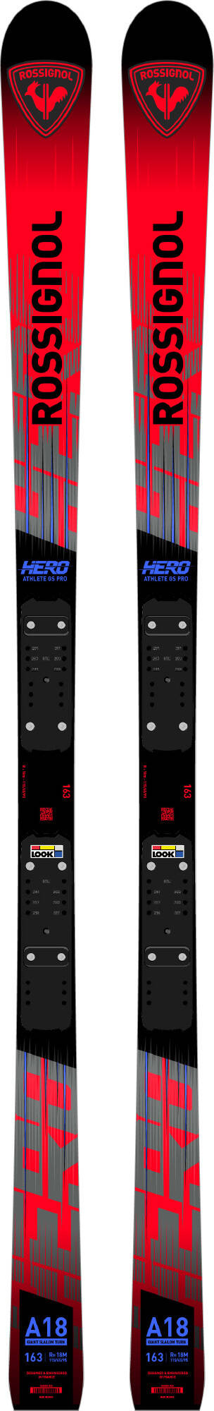 Rossignol Hero Athlete GS Pro Race Skis with Look SPX 11 binding 2026
