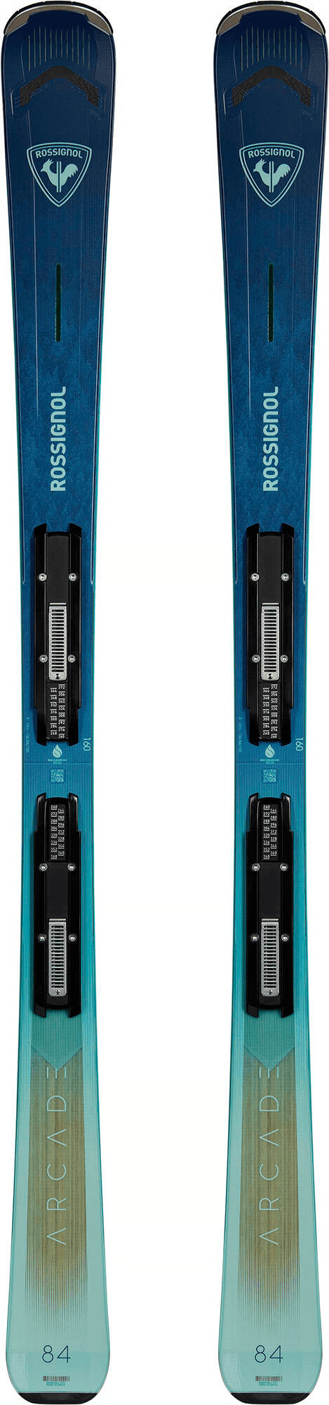 Rossignol W Arcade 84 skis with NX Konect 12 bindings 2026