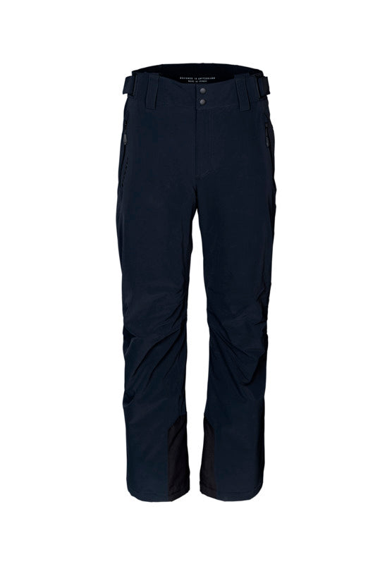 Stöckli Men's Race Ski Pants featuring waterproof construction, lightweight insulation, full-length side zippers, and race-ready over-pants performance.