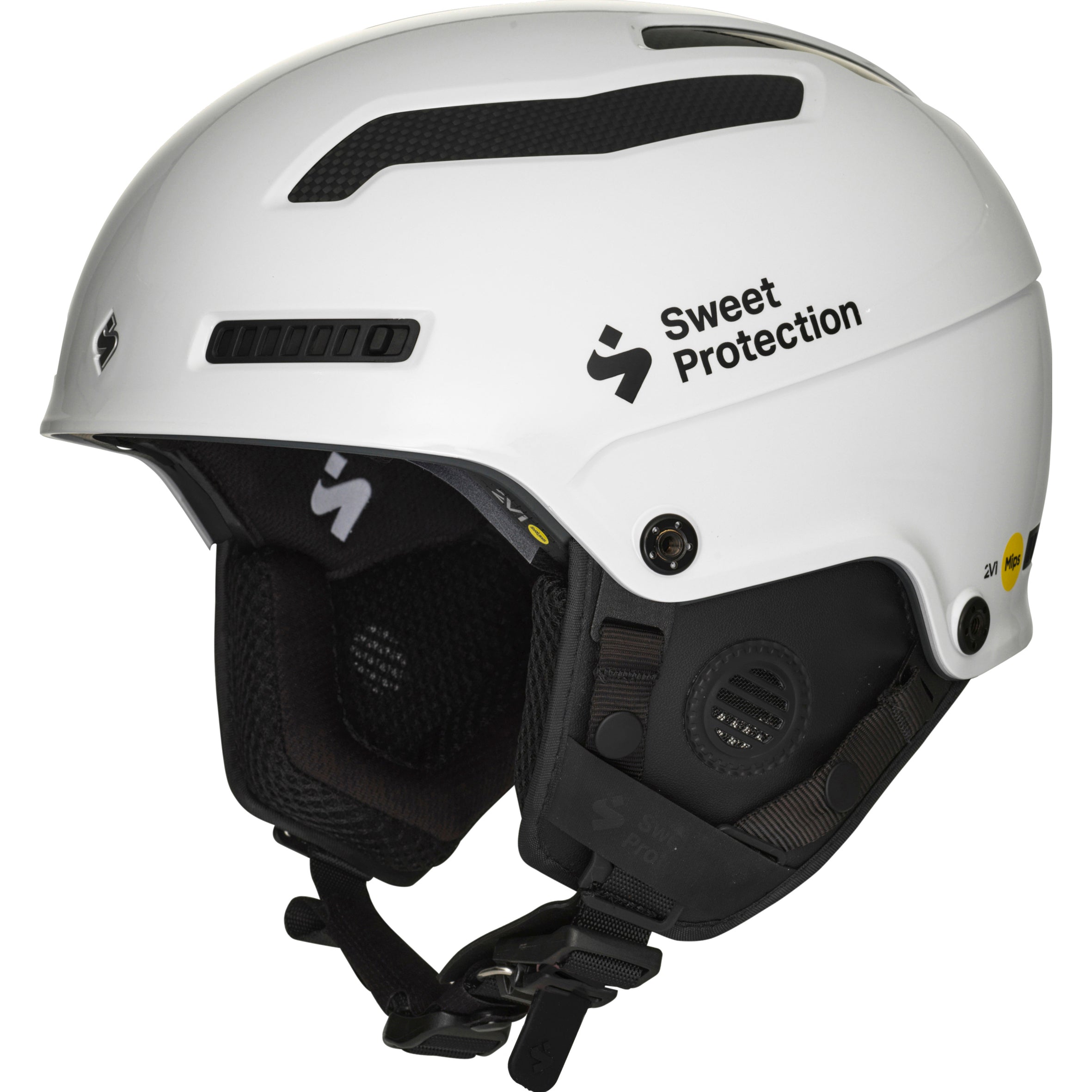 Sweet Protection Trooper SL 2Vi MIPS Race Helmet featuring 2Vi® Technology Platform, Mips® Brain Protection System, lightweight race shell, and elite slalom performance.