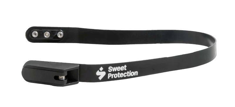 Sweet Protection Volata Chin Guard featuring durable high-impact construction, secure mounting system, lightweight design, and slalom race protection.