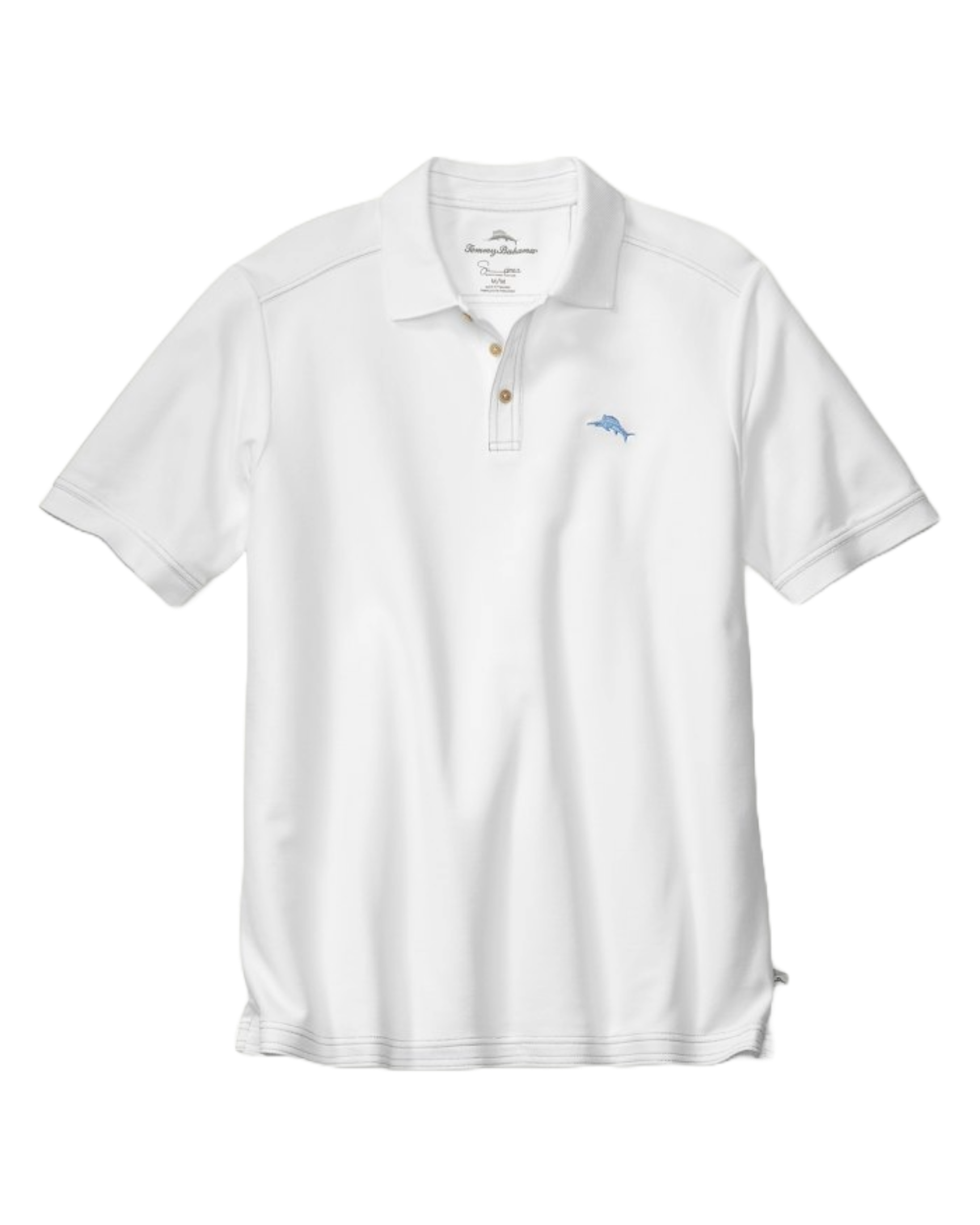 Tommy Bahama Men's Emfielder 2.0 Golf Polo featuring IslandZone® performance fabric, breathable comfort, and classic polo styling.