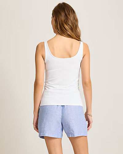 Tommy Bahama Women's Kona Isles Tank featuring soft breathable fabric, lightweight comfort, sleeveless styling, and a flattering feminine fit.