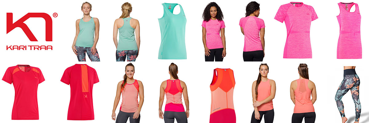 Kari Traa technical wear for women available at Swiss Sports Haus 604-922-9107.