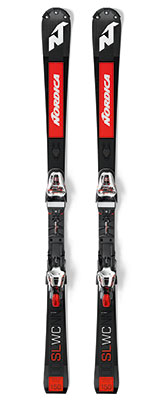 2021 Nordica Dobermann SL World Cup Plate slalom race skis available at Swiss Sports Haus 604-922-9107.