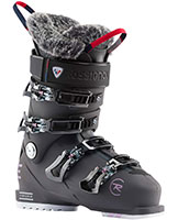 2022 Rossignol Pure Elite 90 flex women's ski boots available with free custom boot fitting & fit guarantee at Swiss Sports Haus 604-922-9107.