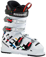 2022 Rossignol Hero JR 65 flex race ski boots available at Swiss Sports Haus 604-922-9107.