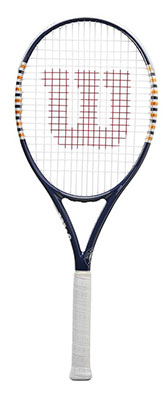 Wilson Roland Garros Equipe HP Tennis Racket available at Swiss Sports Haus 604-922-9107.