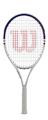Wilson Roland Garros Elite 25, 23 & 21 Junior Tennis Rackets available at Swiss Sports Haus 604-922-9107.