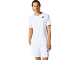 Asics Men's Match Short Sleeve Tee available at Swiss Sports Haus 604-922-9107.